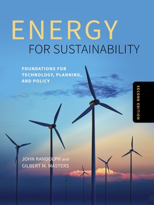 cover image of Energy for Sustainability